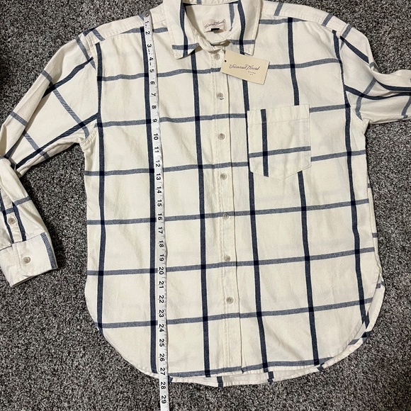 Universal Thread long-sleeve flannel button-up shirt, Women S, NWT - Picture 8 of 12